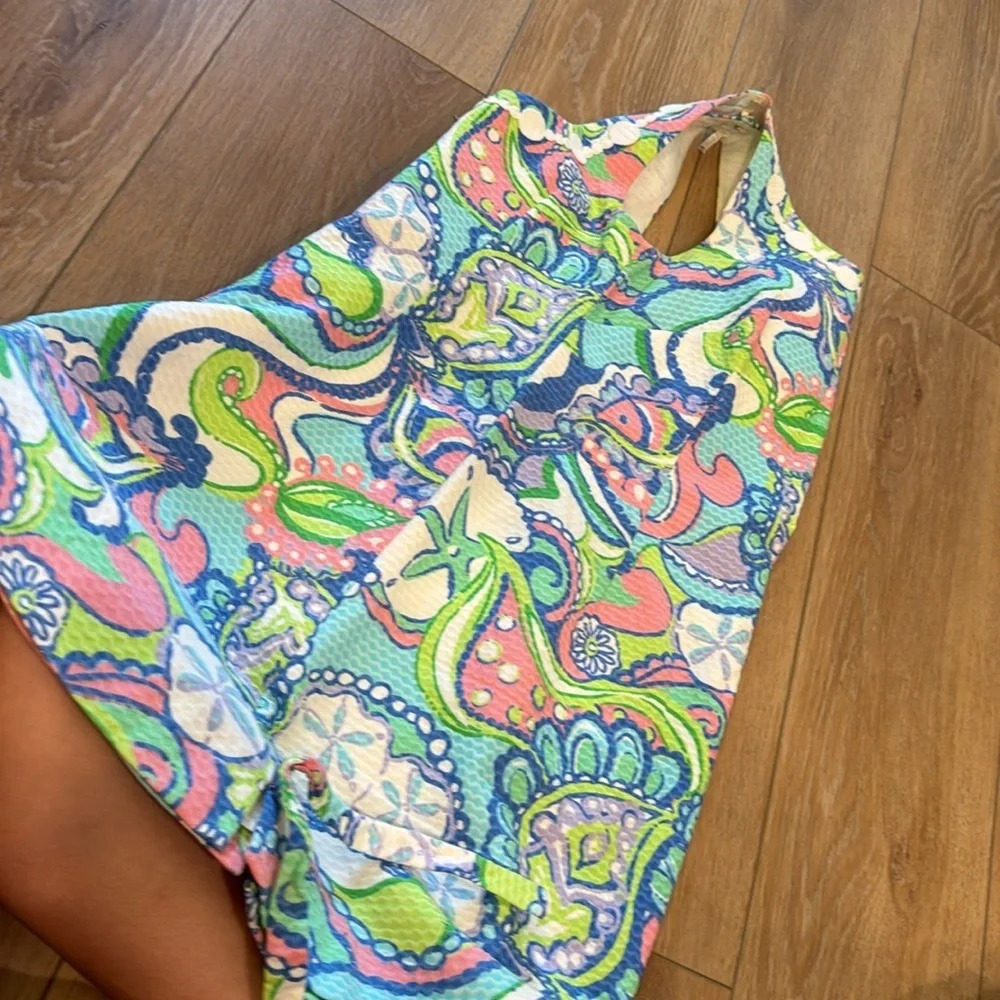 Like New Lilly Pulitzer Sand Dollar Paisley Shift Dress - Picture 15 of 16